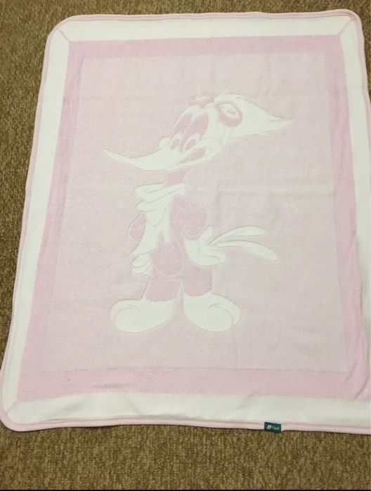 Пледик для малыша одеяльце 107*87