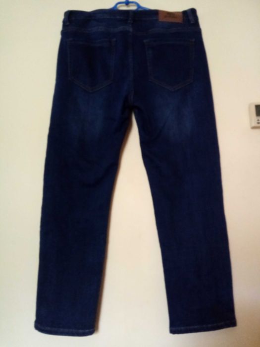 Spodnie jeans granatowe męskie .