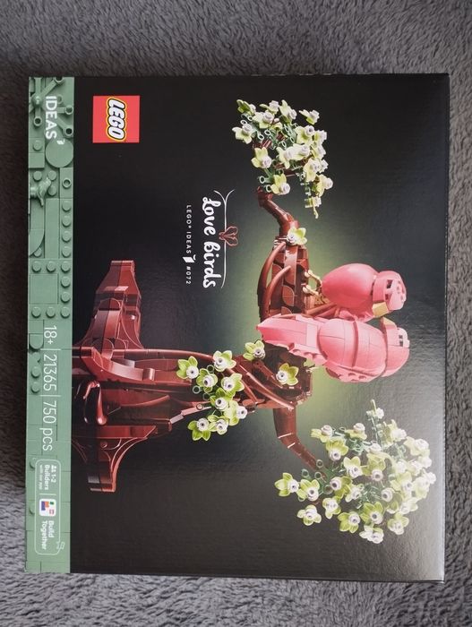 Lego Ideas 21365 Papużki nierozłączki - Walentynki