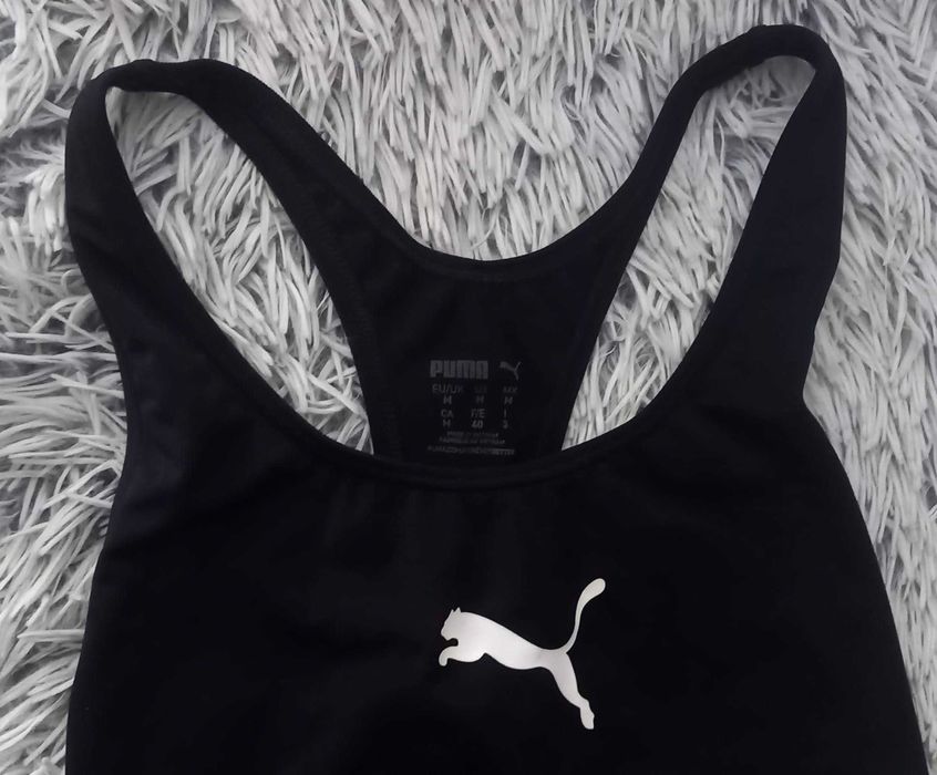 strój kąpielowy puma M czarny jednoczęściowy