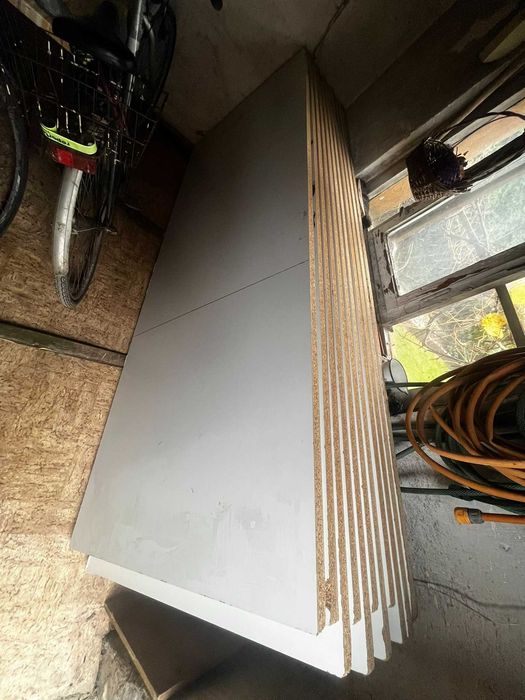 Duża płyta wiórowa 101 cm x 268,5 cm x 4 cm