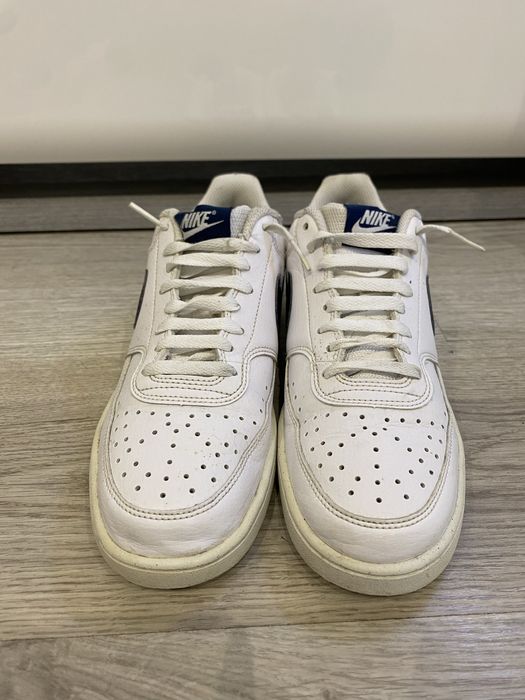 Nike Court Vision Brancas – Símbolo Azul – Tamanho 40