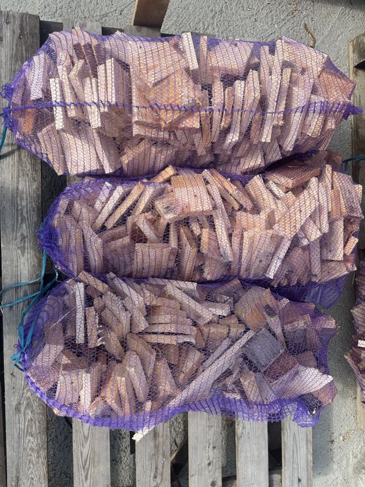 Drewno opałowe suche workowane w workach