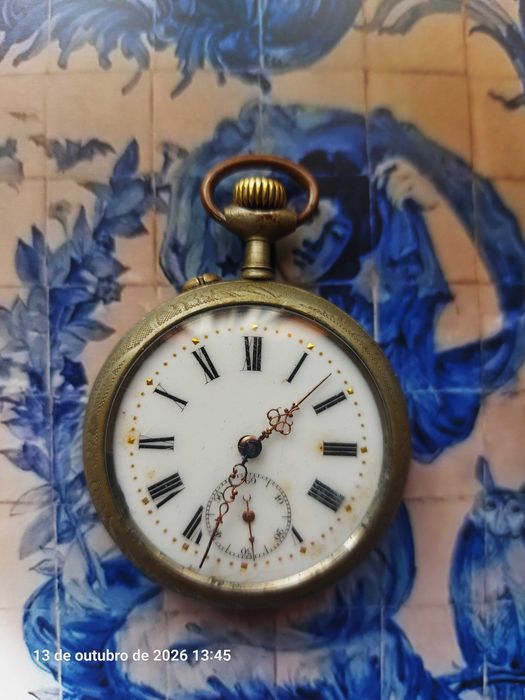 relogio de bolso vintage
