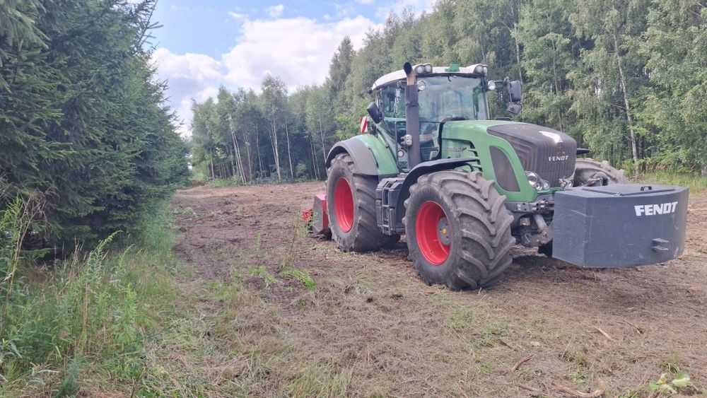 Mulczowanie Wycinka drzew Frezowanie Karczowanie Mulczer Wgłębny Leśny
