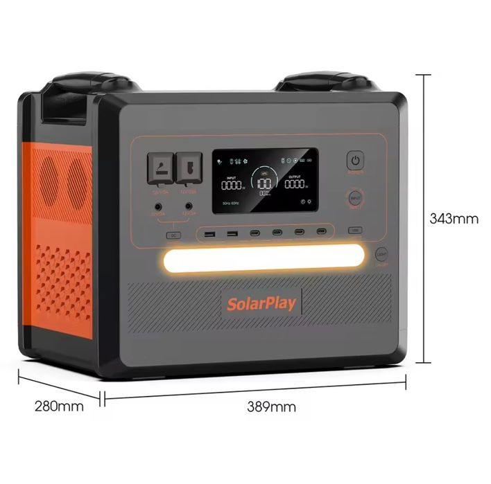 Зарядна станція SOLARPLAY Q2402М  2500W, 2304 Вт/год