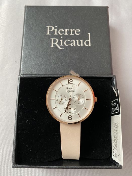 Kultowy zegarek damski pierre ricaud rose gold