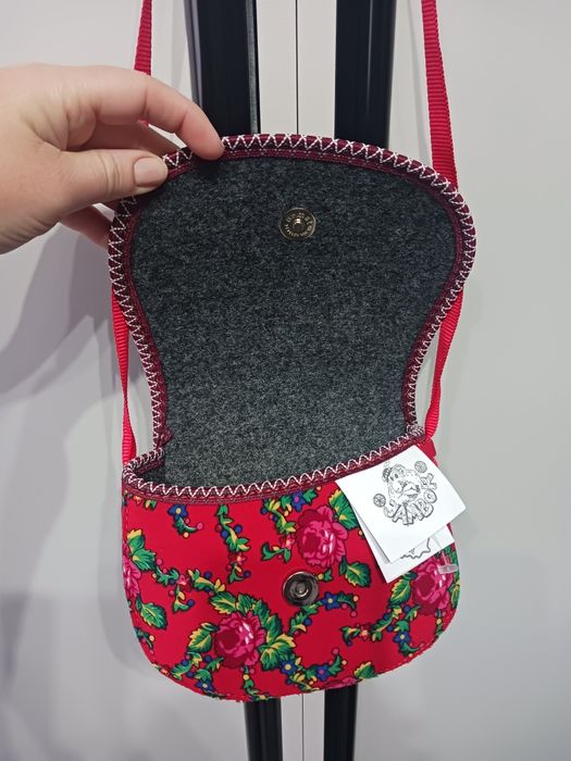 Góralska torebka folk / nowa