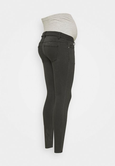 Jeansy ciążowe rurki Pieces Maternity S