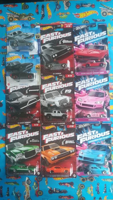Hot Wheels Fast Furious