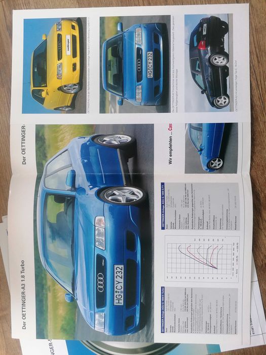 Prospekt Audi A3 Oettinger