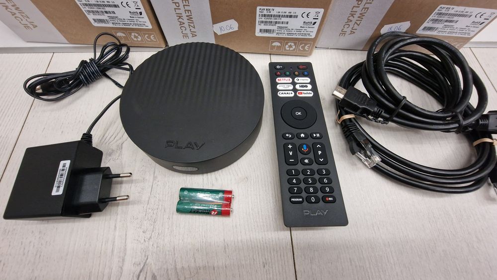 Dekoder play now tv box 4k  android