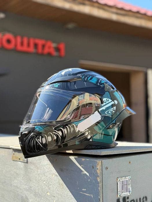 Мотошлем, шлем інтеграл, шлем для мотоцикла, шолом для мото, шлем qke