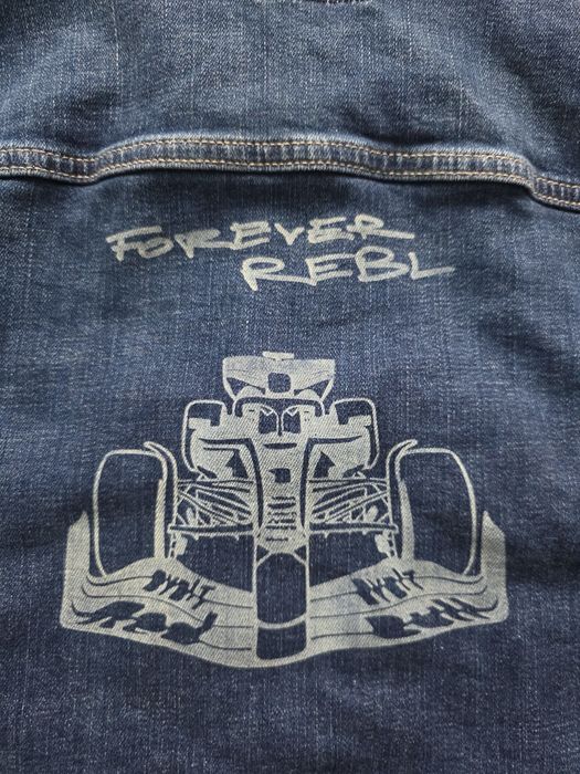 Red Bull Racing, Pepe Jeans kurtka jeansowa, katana, Formuła 1, F1, M
