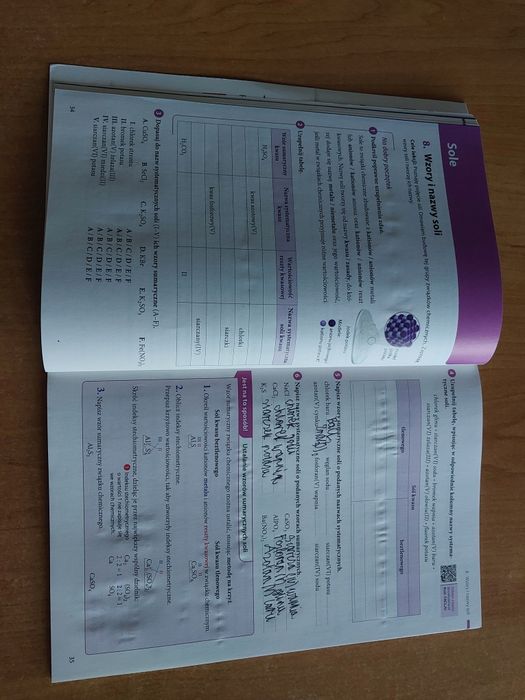 Zeszyt ćwiczeń klasa 8 Chemia  nowa era