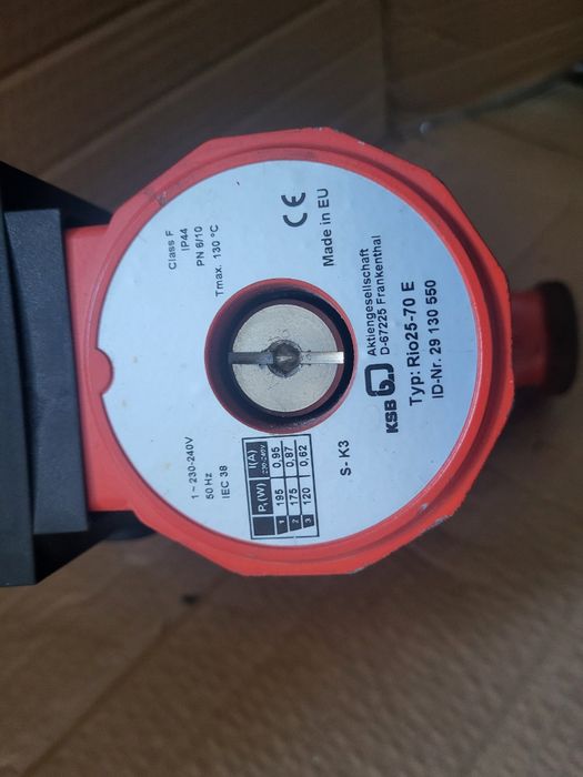 Pompa Obiegowa KSB Rio25-70 E