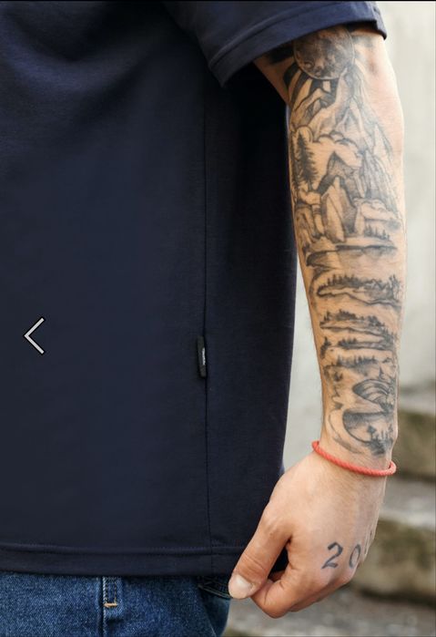 Футболка Staff navy oversize L