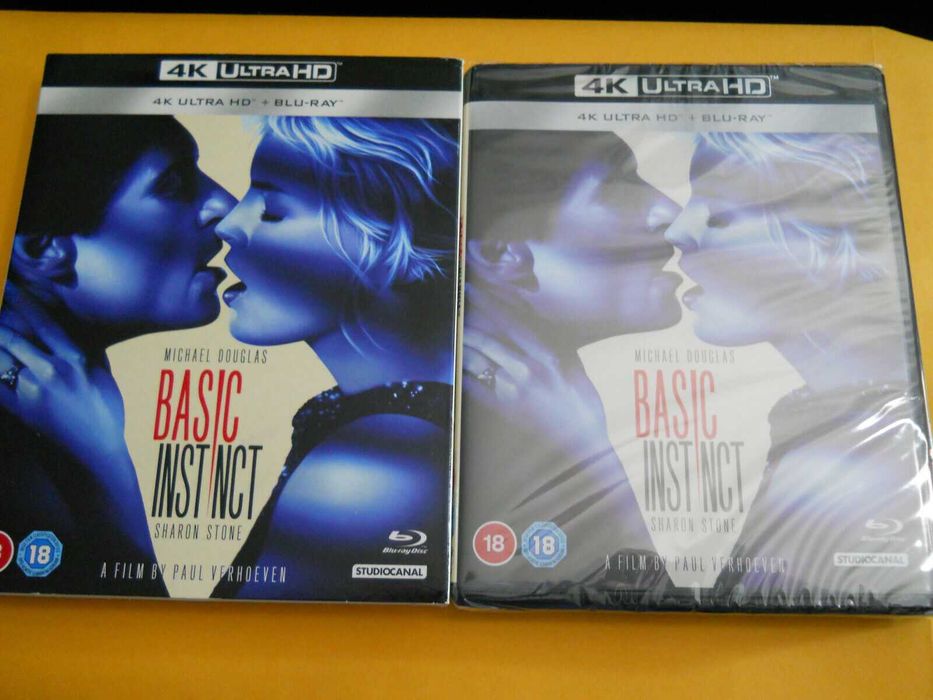 Basic Instinct Nagi Instynkt 4K + Blu Ray w.ENG