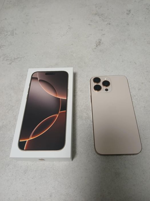 Iphone 16pro max 256GB -stan idealny!