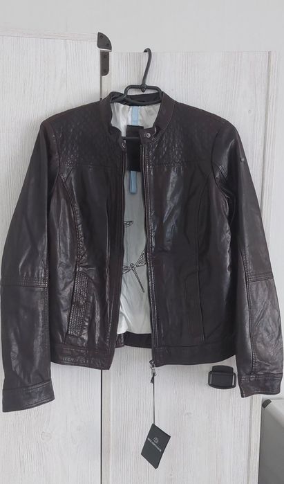 Куртка шкіряна Milestone