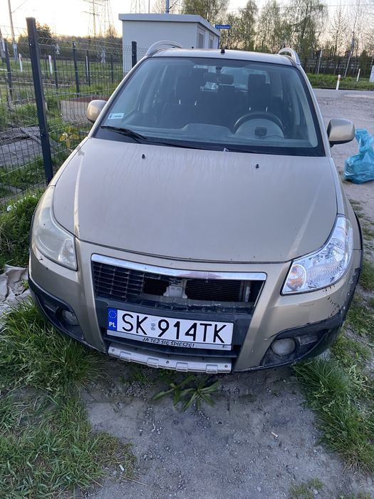 Fiat sedici na czesci 2007 rok