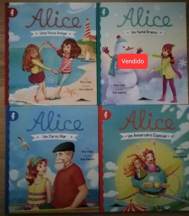 Livros infantis colecção da Alice