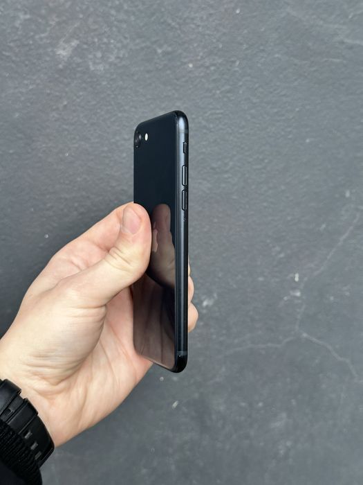 iPhone SE 3 2022 64 gb midnigh акб 87% neverlock телефон айфон синій