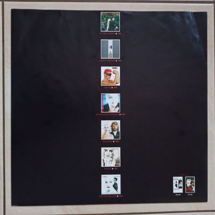 LP: Eurythmics - "Greatest hits"; stan: excellent