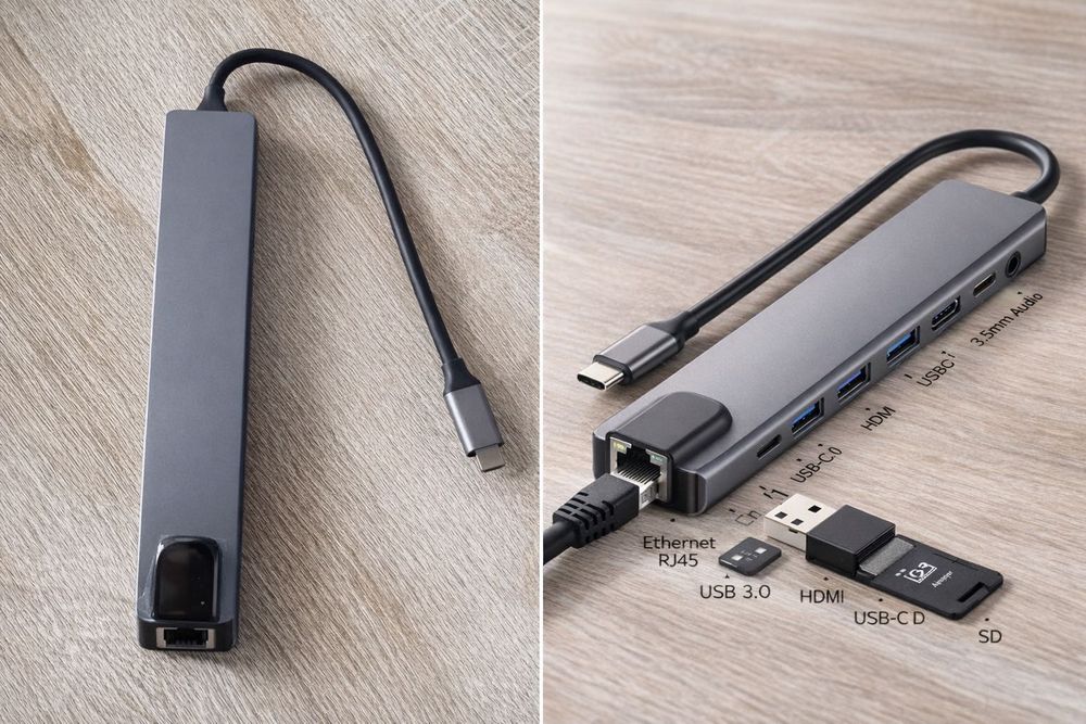 8-в-1 USB-C док-станція