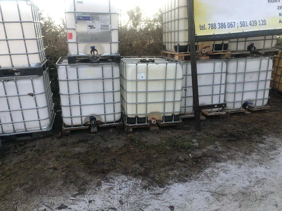 zbiornik 1000 i 800 i 600l  odwodnienie