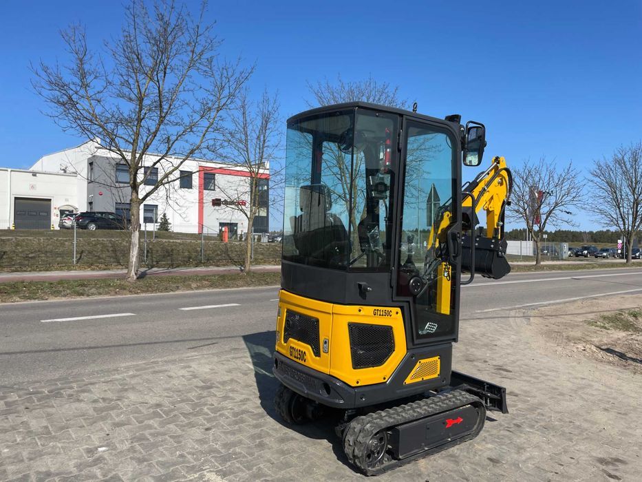 Minikoparka GT1150C Gunter Grossmann Nowa Silnik Koop