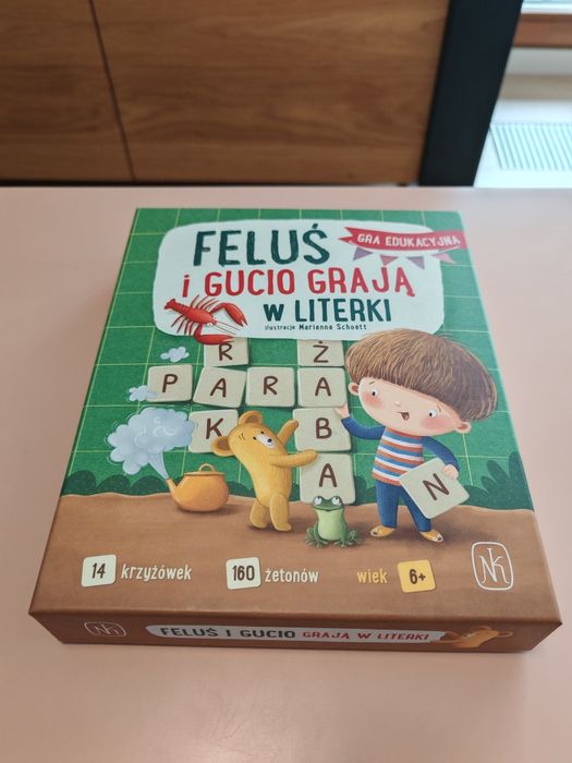 Gra Feluś i gucio grają w literki