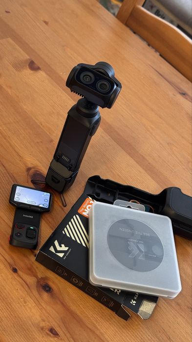 Kamera sportowa Luna Ultra insta360 z filtrami