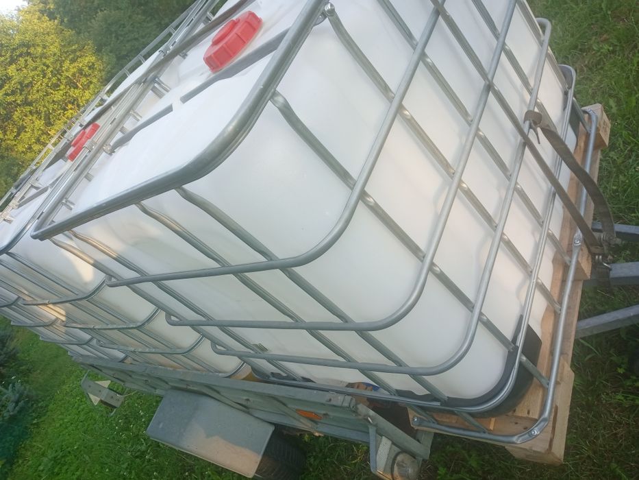 Mauzer zbiornik 1000 l - możliwość transportu w dobrej cenie