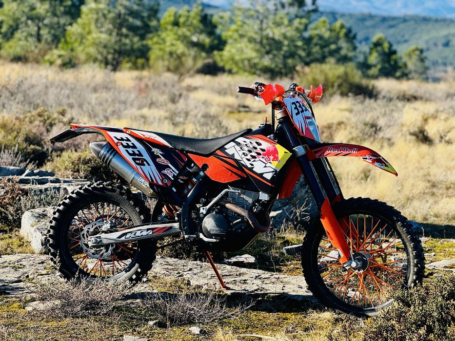 KTM 250 EXC-F 2008 - Matriculada - Muito estimada-extras -Equipamento