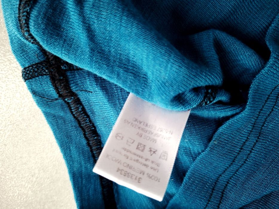 Bluzka termiczna wełniana Janus 100% merino wool bielizna termoaktywna