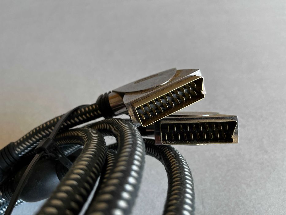Par de Cabos SCART Profigold High-End (Banhados a Ouro)