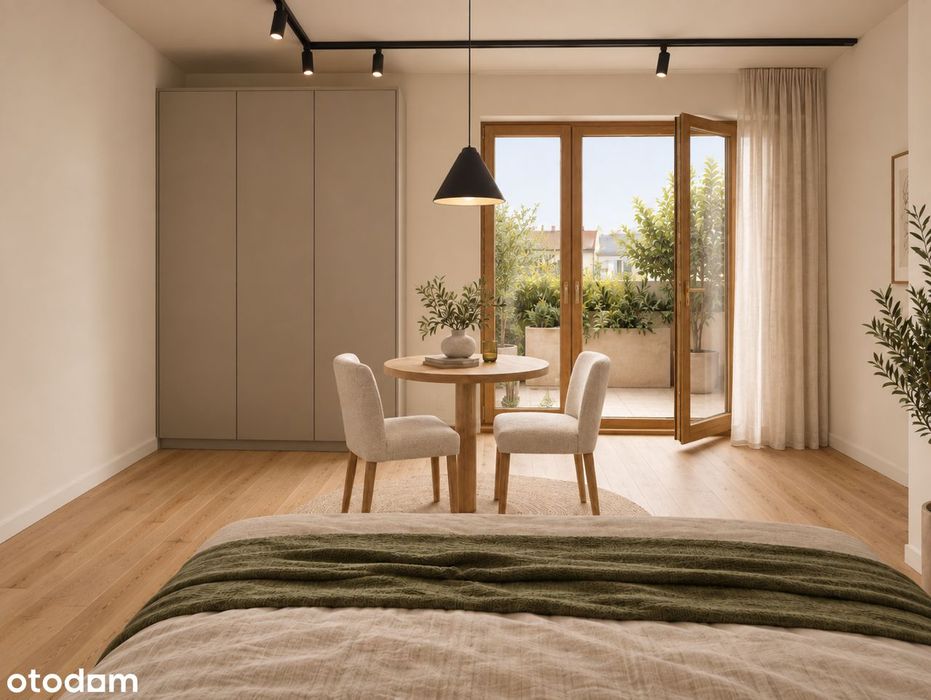 Kawalerka 20 m² z ogródkiem 15 m²  Tylko 4 lokale. Grodzisk Mazowiecki