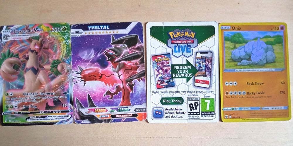 Cartas Pokémon 2021.