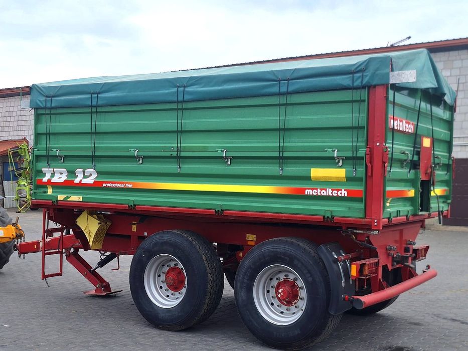 Przyczepa rolnicza 12 t Metal Tech wielton metal fach have