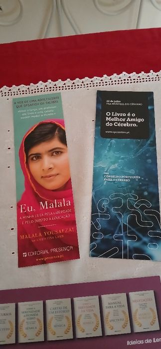 Marcadores para livros, novos