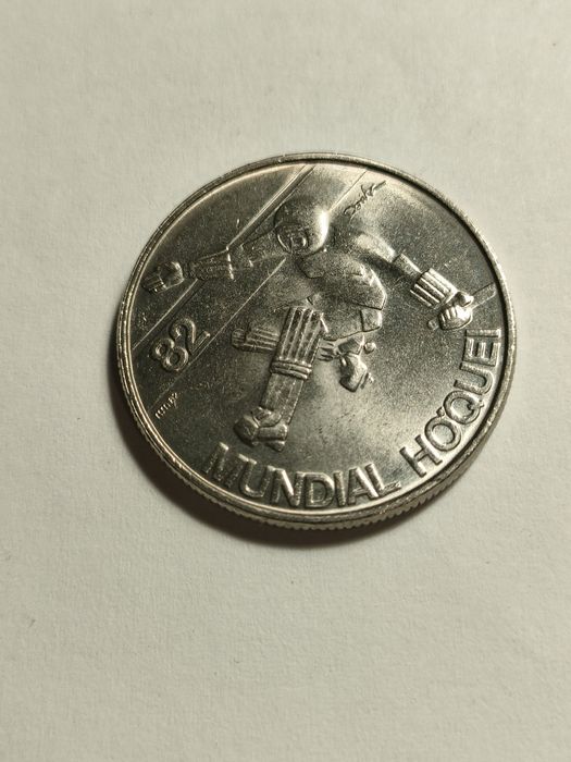 Moeda 25 Escudos - 25º Campeonato Mundial de Hóquei em Patins 1982