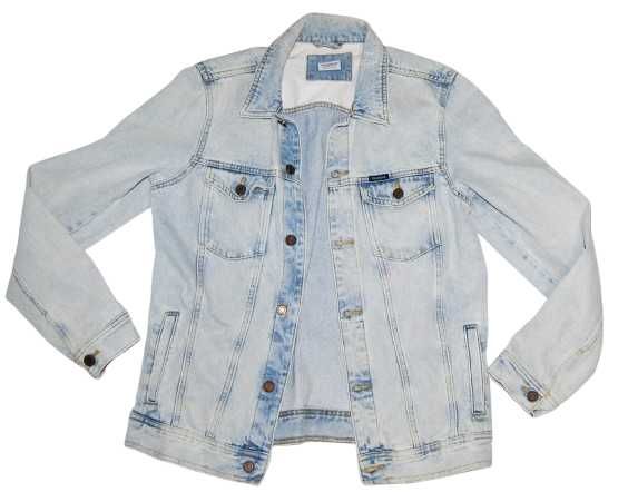PULL and BEAR ROZ. M/L kurtka męska jeans katana