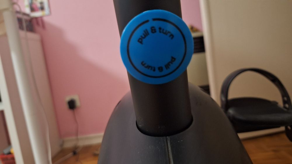 Bicicleta estática como nova