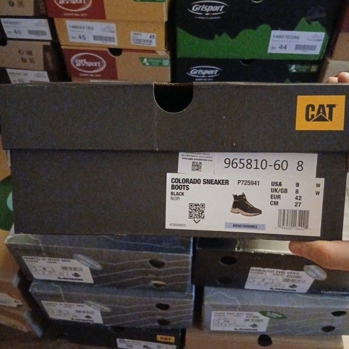 Чоловічі черевики caterpillar (cat) colorado sneaker