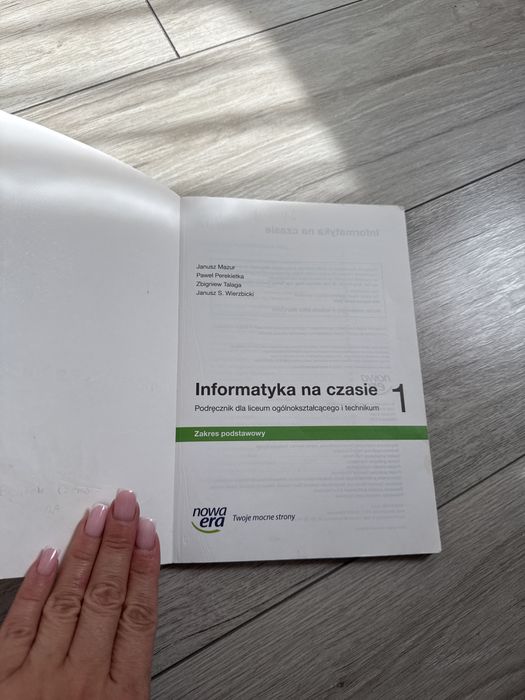 Informatyka na czasie 1 Nowa Era
