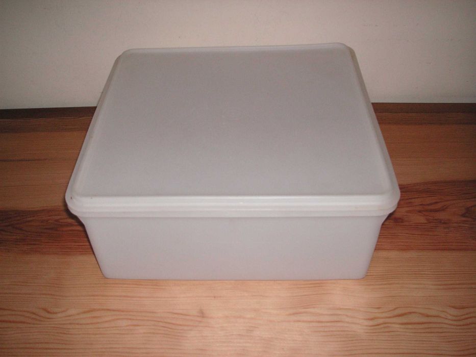 Tupperware - Jarro com tampa Branco, Porta Bolos, Caixa Grande