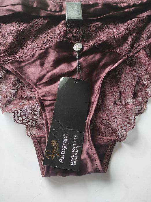 Marks& Spencer figi jedwab silk r. 44