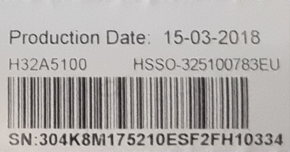 Televisor TV Hisense 32'' Avariada