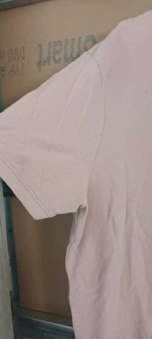 Koszulka męska polo pudrowy róż XXL